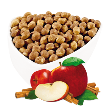 Apple and Cinnamon Soy Puffs